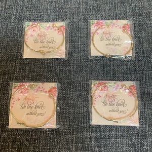 4 bridesmaid proposal bracelets